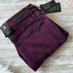 Rock & Republic Mid Rise Skinny Jeans | Live Thru This | size 12 | NWT